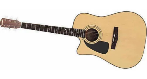 Guitarra Electroac stica Fender Dg 10ce Zurda Natural Cuotas sin
