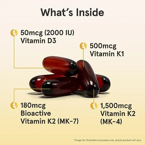 Jarrow Formulas K-right - Complejo De Vitamina K (k1, Mk-4,