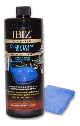 Ibiz Everything Car Waw Soap - Perfecto Para Automóviles,
