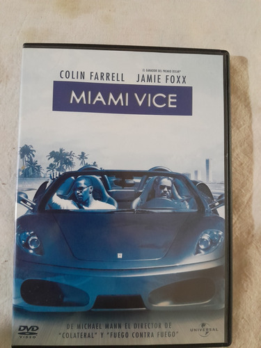 Dvd - Miami Vice - Colin Farrell / Jamie Foxx - Original 