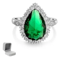 Comprar Anillo Solitario Hurrem Circonio Minimalista Kyragold.