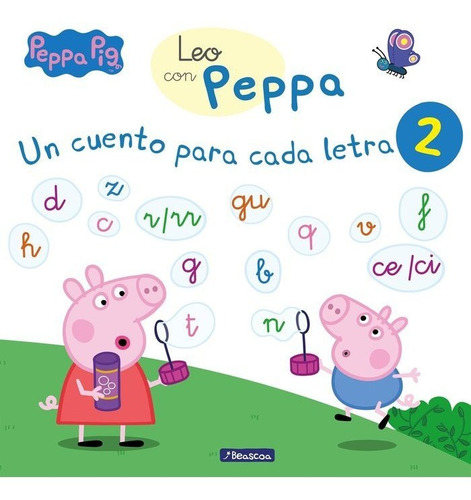 Libro Leo Con Peppa. Un Cuento Para Cada Letra 2 - Hasbro