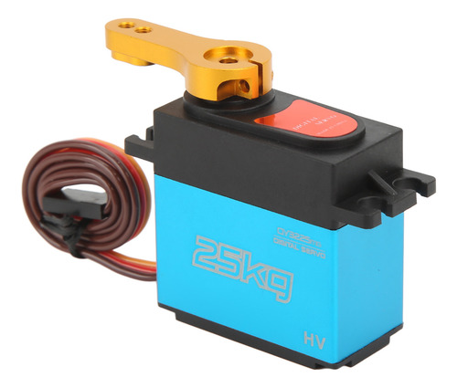 Servomotor Digital, 25 Kg, Impermeable, Engranaje Metálico,