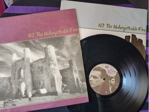 Lp U2 - The Unforgettable Fire / Estados Unidos 1984 