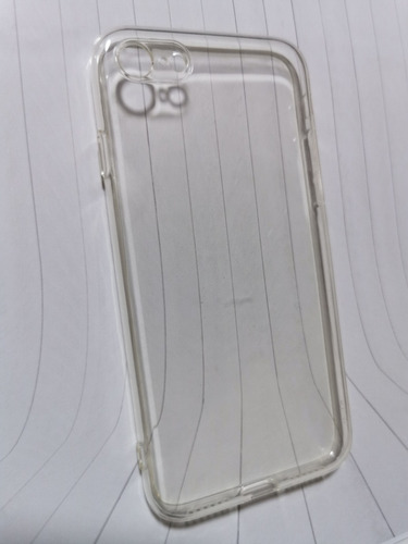Imagen 2 de 2 de Carcasa Transparente De Silicona iPhone 7/8/se2