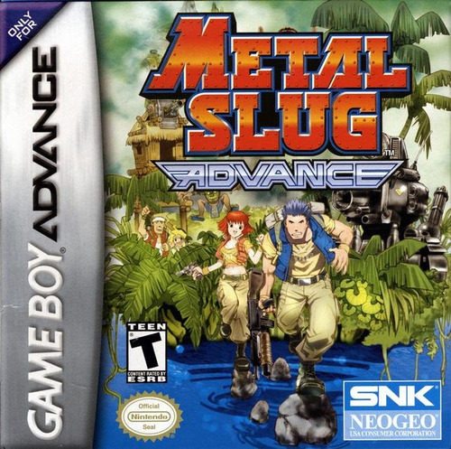 Metal Slug Advance Nintendo Juego Fisico De Mucha Accion Gba