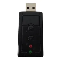 Comprar Tarjeta De Sonido 7.1 Usb Con Controles De Volumenes