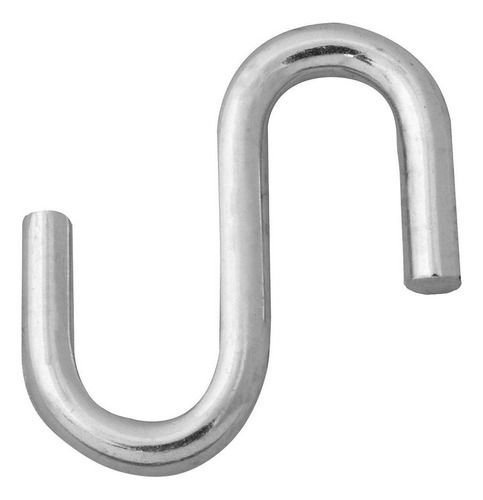 Gancho S Metal Plata 3/16 De Pulgada