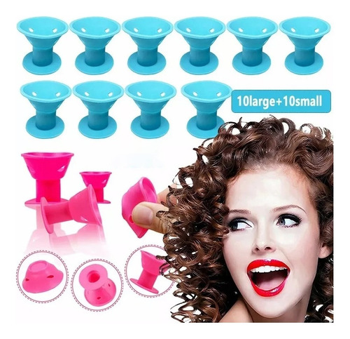  Mujere Cabello Ondas-rizos Sin Calor Hair Rollers /curly It