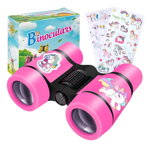 Prismáticos Para Niños 4x30 | Juguete De Observación De Aves, Regalo Para 3-12 Años