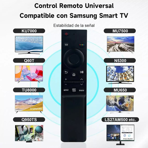 Control Remoto Para Samsung Smart Tv Bn59-01358d Au7000