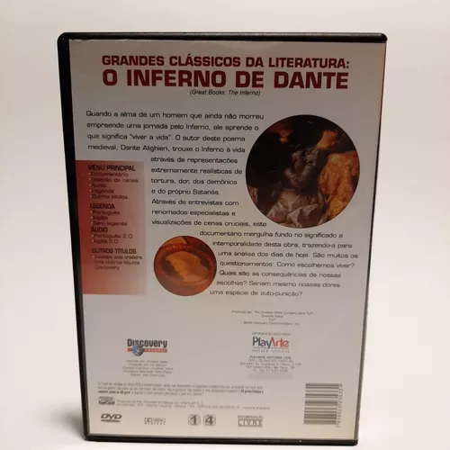 Dvd O Inferno De Dante, Grandes Clássicos Da Literatura