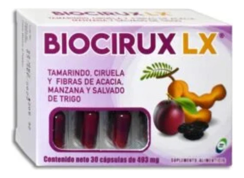 Biociruxlx Suplemento Alimenticio Con 30caps De 493mg Sabor Sin Sabor