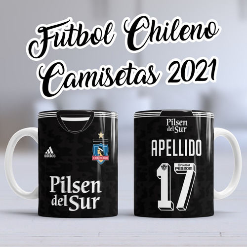 Taza Camiseta Personalizada Diseño De Colo Colo 