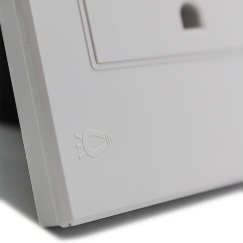 Imagen 4 de 6 de Toma Corriente Doble Blanca Premium White De Lujo Pack X3