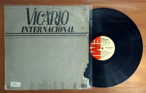 Roberto Vicario Internacional Disco Lp Vinilo