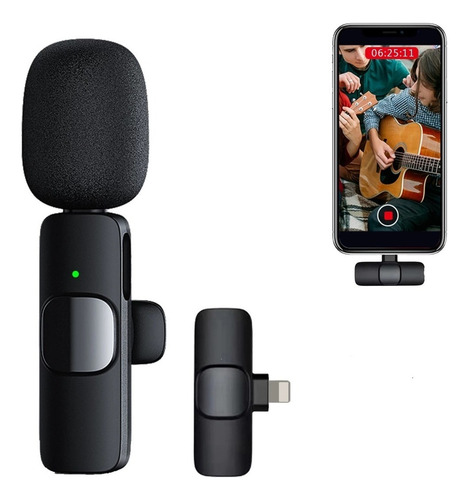 Micrófono Lavalier Inalámbrico Para Celular Todos