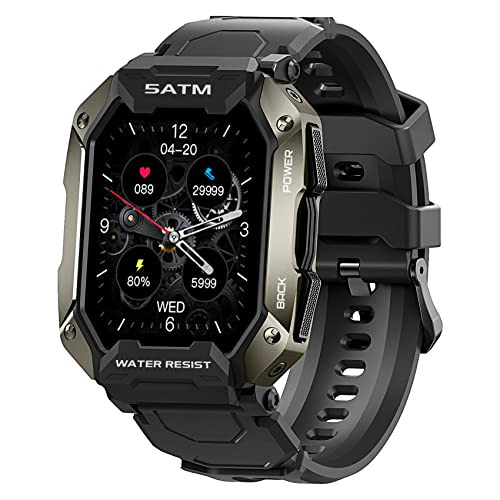 Amaztim Smart Watch, 60 Días De Batería Extra Larga, 2lky0