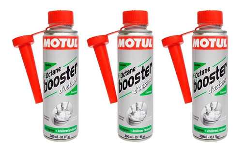 Kit Spray Gasolina Motul Super Octane 3 Unid 300ml 