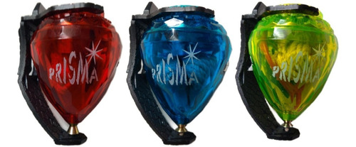 Trompo Prisma - Super Trompo - 3 Piezas - Colores Surtidos
