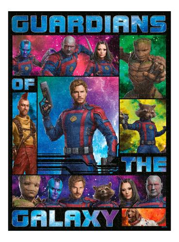 Guardianes De La Galaxia Vol 3 Marvel Rompecabezas 1000pza