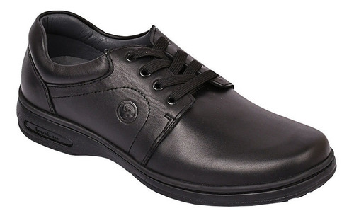 Zapatos Escolar Pasador Lucky Bear 416 Negro