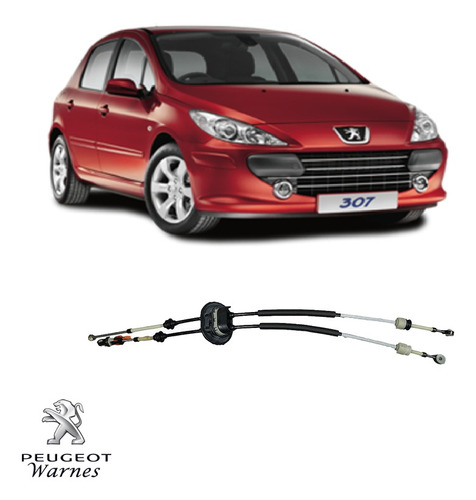 Cables Selectora Palanca Cambios Peugeot 307 1.6 16 V