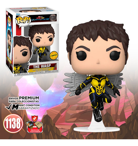Funko Pop Ant Man And Wasp #1138 Chase Quantumania Original
