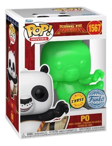 Funko Pop - Marvel - Kung Fu Panda - Po Kick (1567) Chase