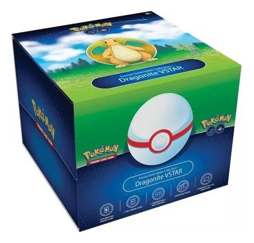 Pokemon Go Tcg Dragonite Vstar Premier Collection Box Inglés