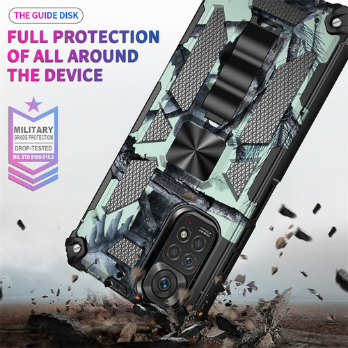 Funda Protectora Anticaída De Camuflaje Para Redmi Note 11s