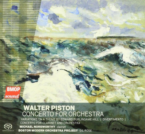 Cd: Walter Piston: Concierto Para Orquesta