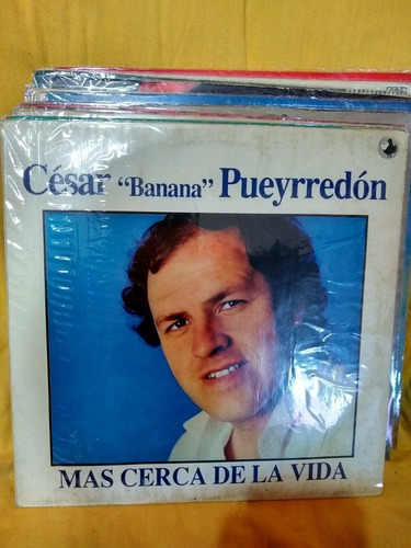Vinilo Cesar Banana Pueyrredon Mas Cerca De La Vida Rn1
