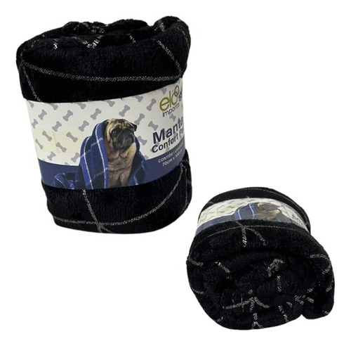 Manta Confort Pet Cobertor Mantinha Cães Gatos 70x100