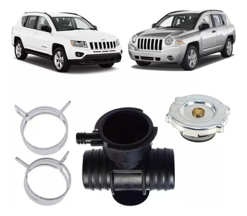 Cuello Relleno Refrigerante Manguera Jeep Compass 2007/2017