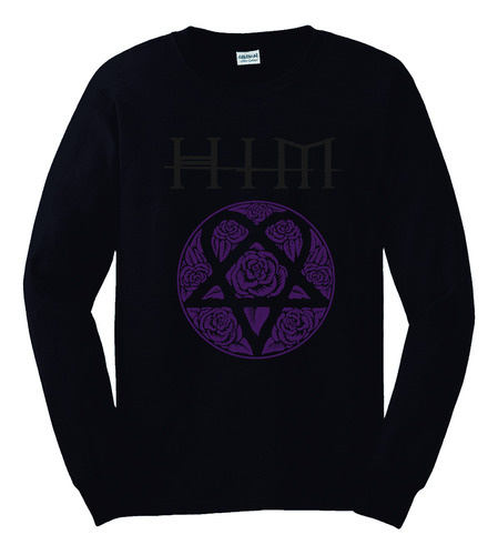 Playera Larga Him Ville Valo Metal,love,rock,dark,goth.