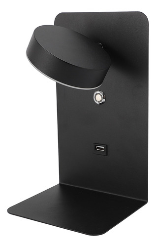 Enchufe Led De Pared Regulable Continuo Y Usb