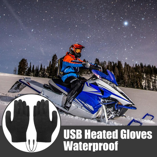 Guantes Calentados Por Usb Guantes Recargables 1 Par De Guan