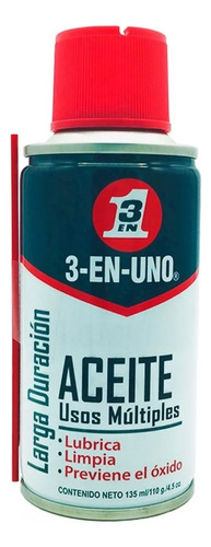 Aceite Aerosol 3 En 1 - Multiusos 135ml - 4.5oz