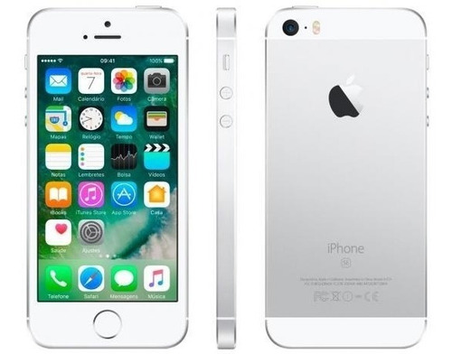 Apple iPhone 5s 16gb - Prateado + Capinhas