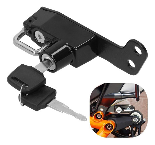 Helmet Lock Key Motorcycle S, Antirrobo, Seguridad, Acero In