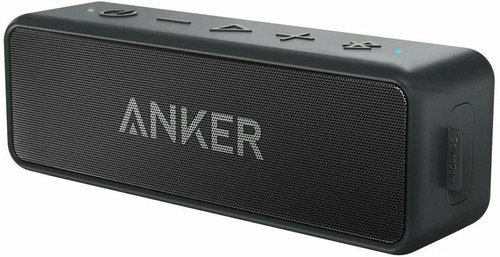 Caixa De Som Bluetooth Anker Soundcore 2 12w Bassup Portátil Cor Preto