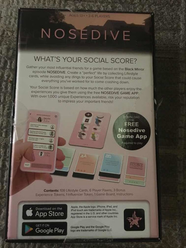 Black Mirror Nosedive Juego De Mesa