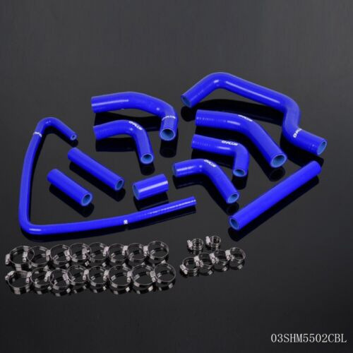 11pcs Fit For 01-03 Ducati Monster S4 Silicone Radiator  Oab