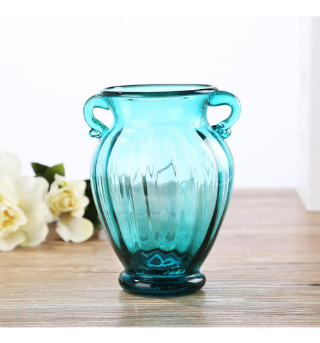 Florero De Cristal, Florero De Escritorio De Cristal, Medio
