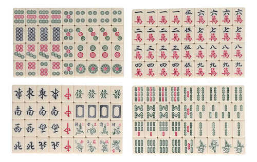 Juguete De Mahjong Tradicional Chino, Pequeño Juego De Patró