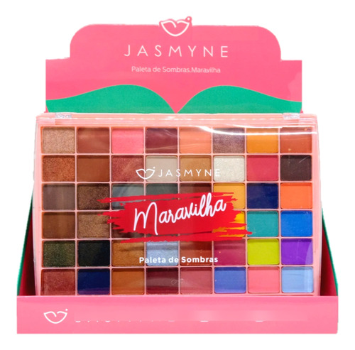 6 Paleta De Sombra Maravilha Js07028 Kit Jasmyne Atacado