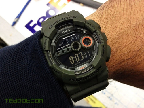 Reloj Casio G-shock Gd-100ms-3cr Nuevo - 100% Original