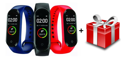 Smartwatch Band Reloj Pasos Ideal Running Fitness + Regalo