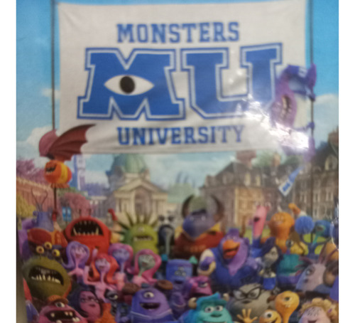 Monster University, Cuentos En Miniatura+ Libro Monster Inc